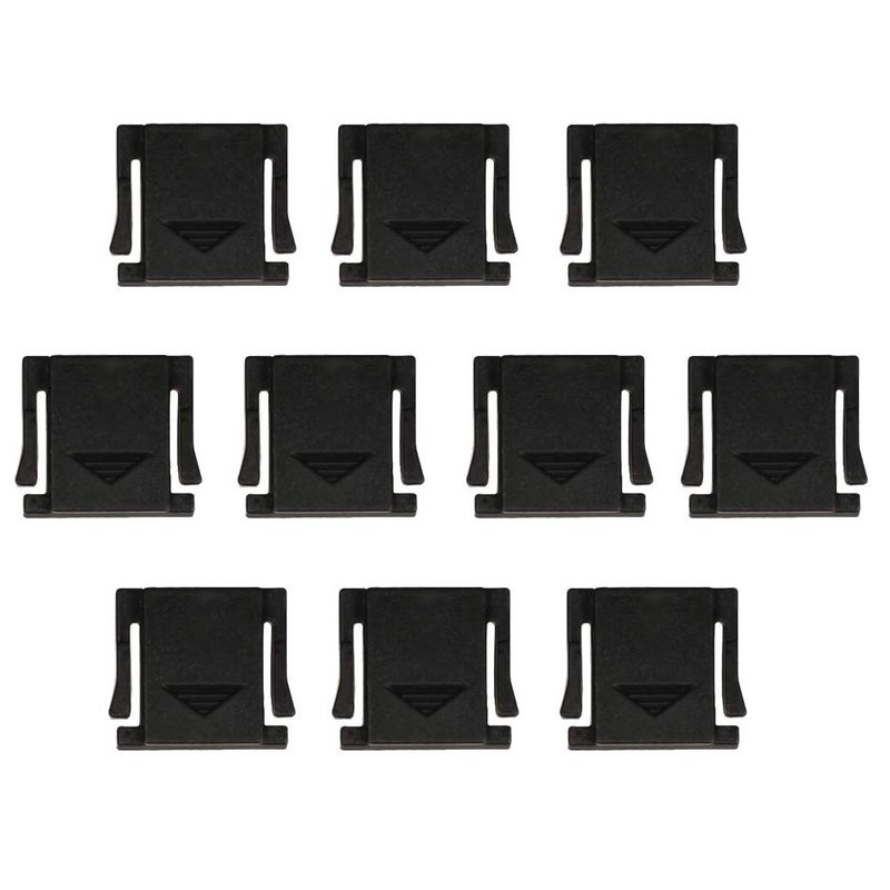 CamDesign 10 Packs Universal Camera Flashlight Hot Shoe Cover Cap Compatible with Canon/Nikon/Panasonic/Fujifilm/Olympus/Pentax/Sigma DSLR/SLR/Evil Camera Nikon BS-1
